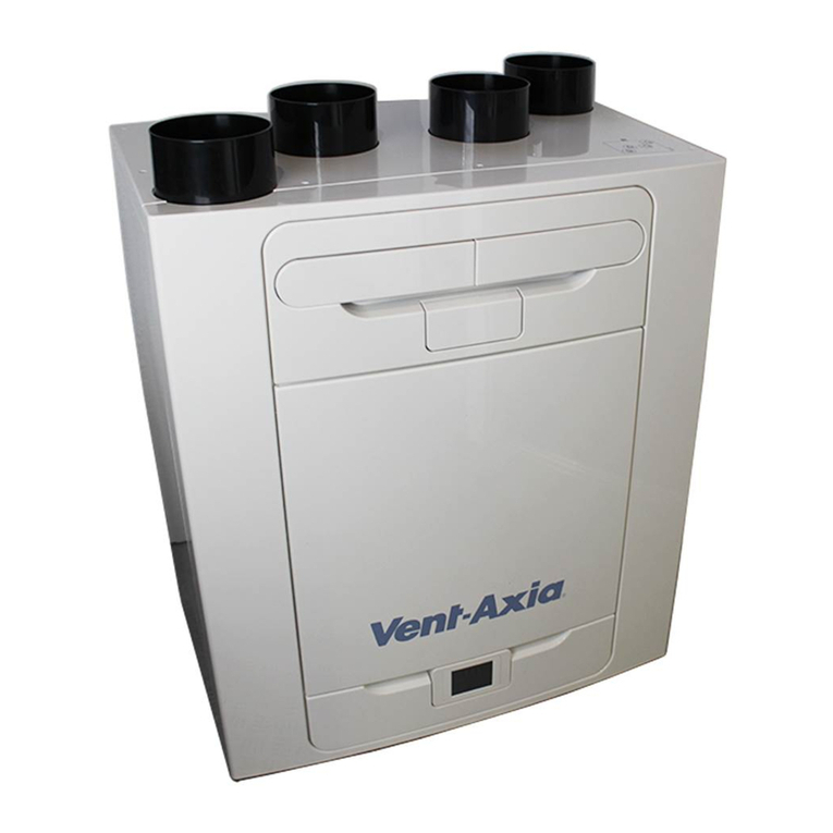Regulus Vent-Axia Sentinel Kinetic Advance S Installation and commissioning instructions