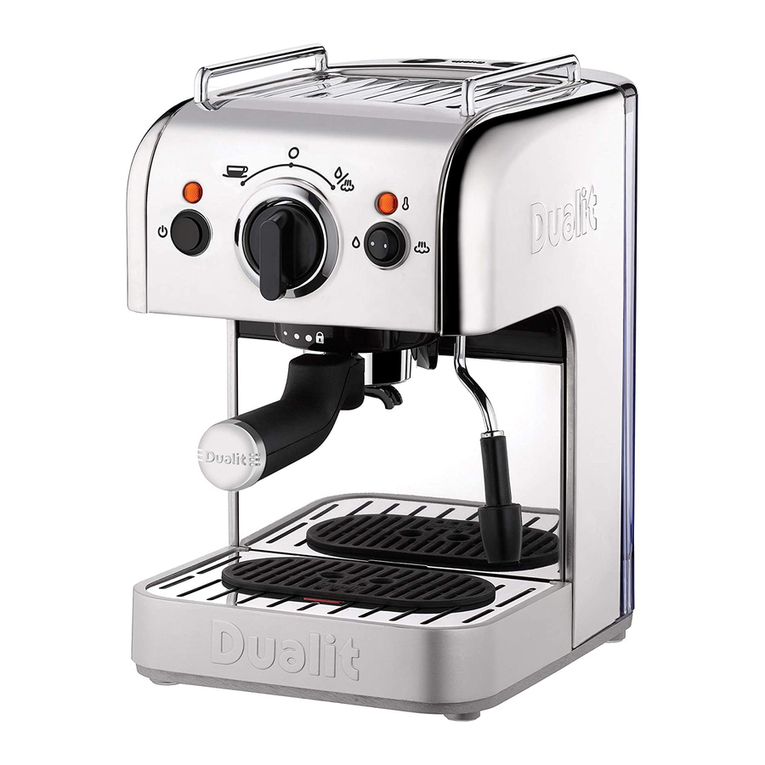 Dualit 3 in 1 Coffee machine manual