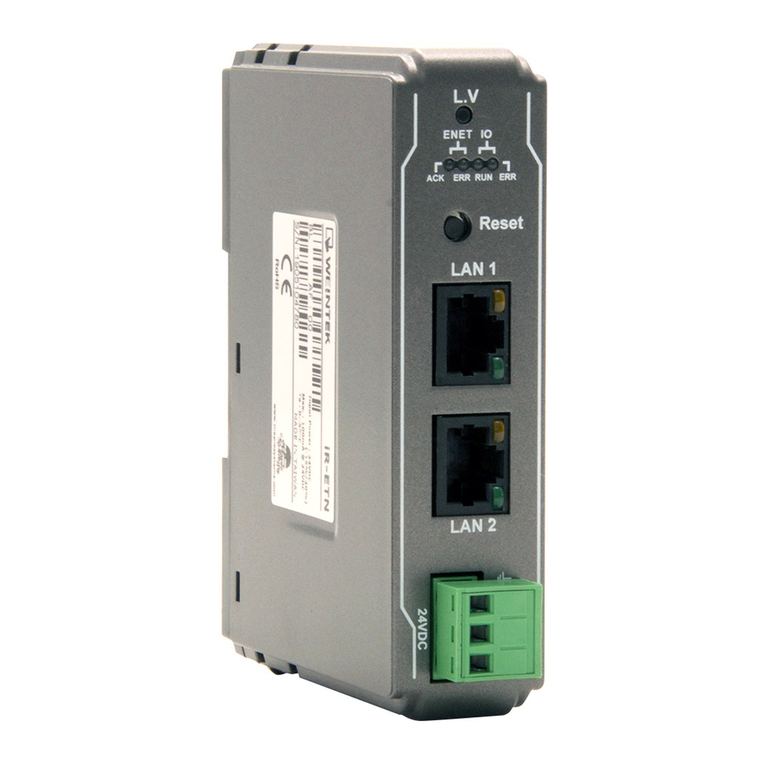 Maple Systems iR-ETN Series User manual