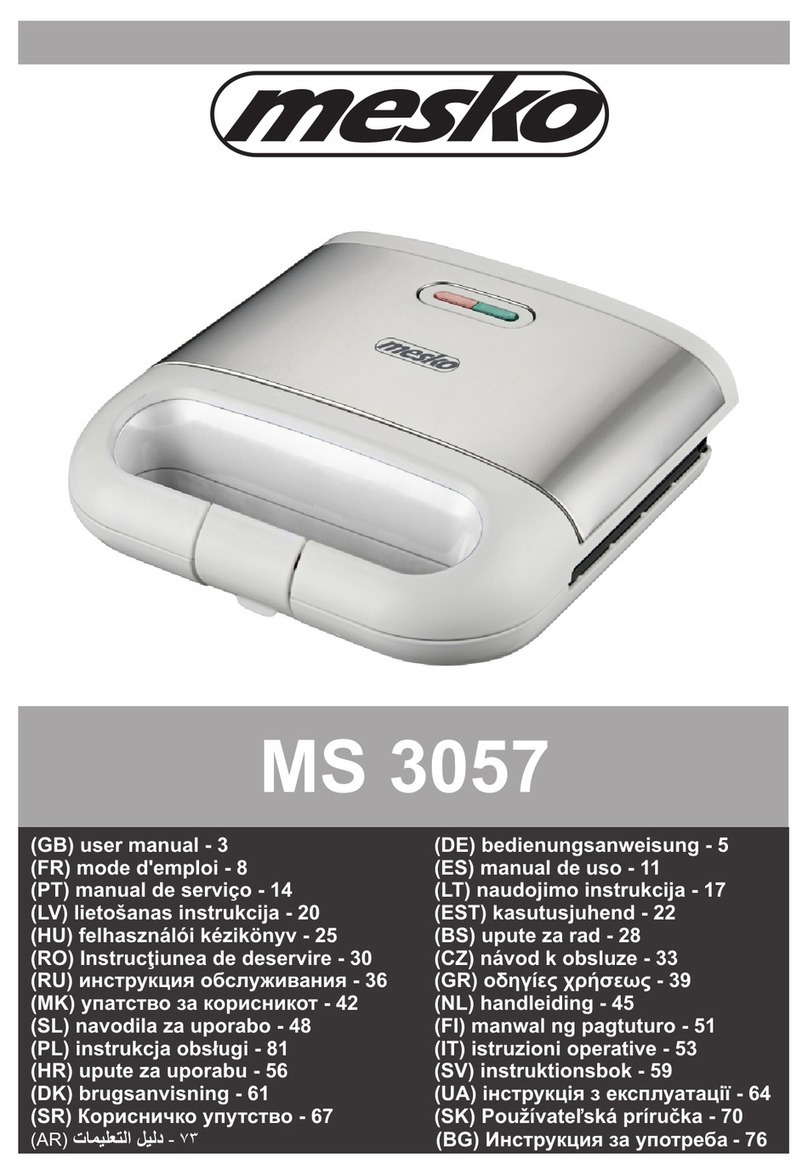 Mesko MS 3057 user manual