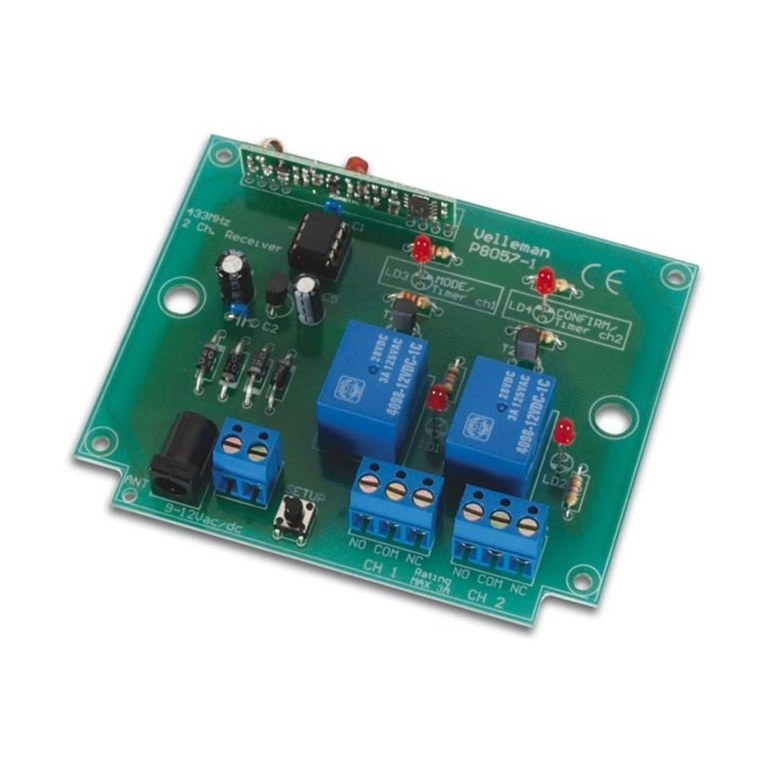 Velleman-Kit K8057 user manual