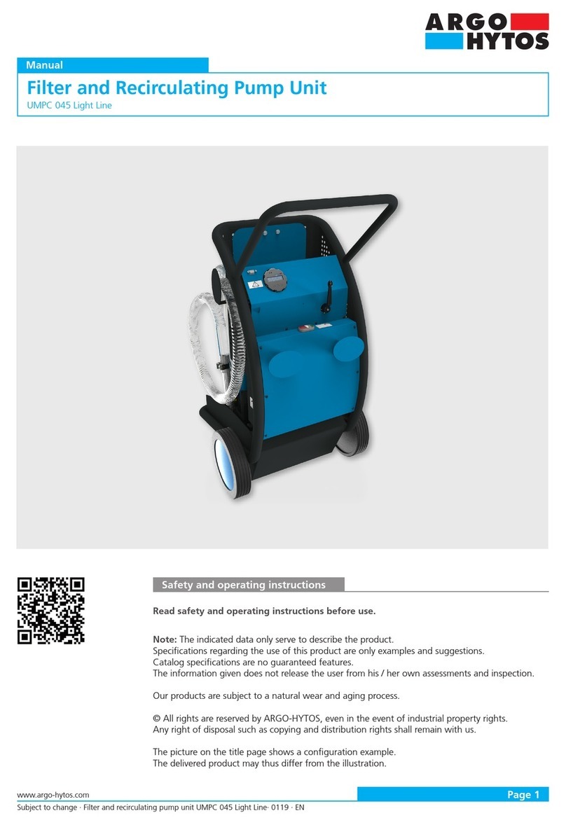 Argo-Hytos UMPC 045 Light Series manual Argo-Hytos UMPC 045 Light Series manual