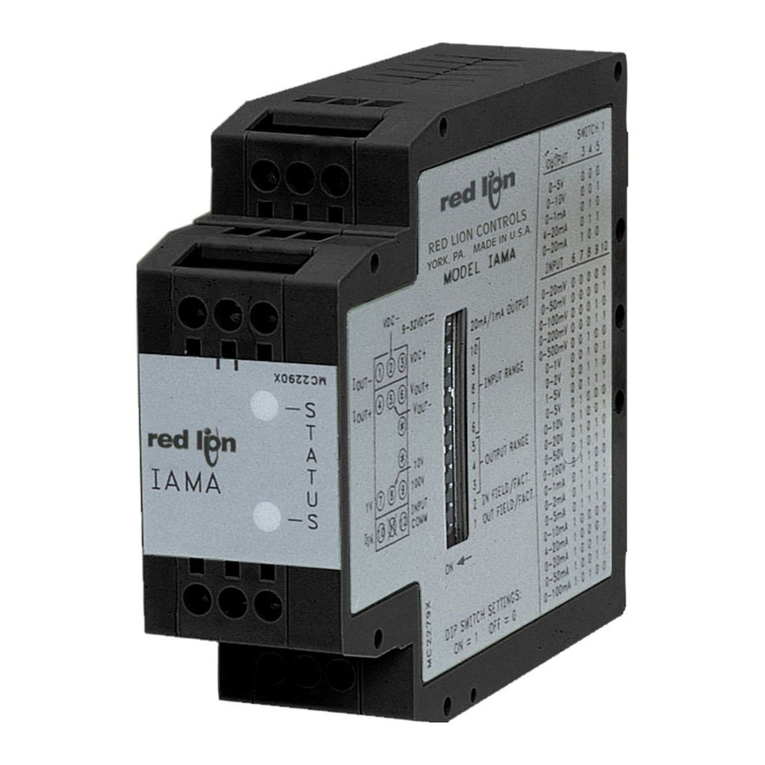 red lion IAMA Series Manual