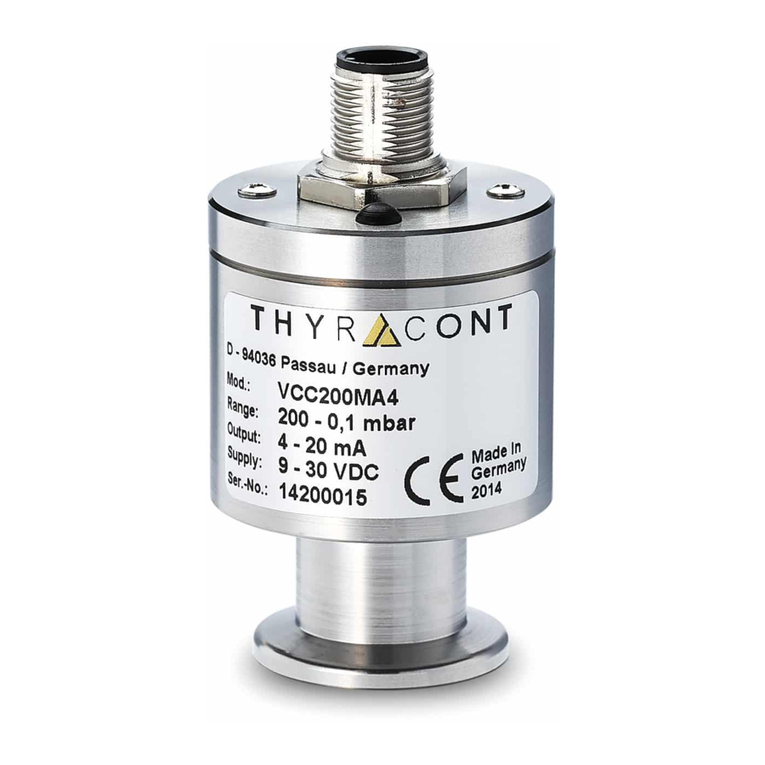 Thyracont VCC200MA4 User manual