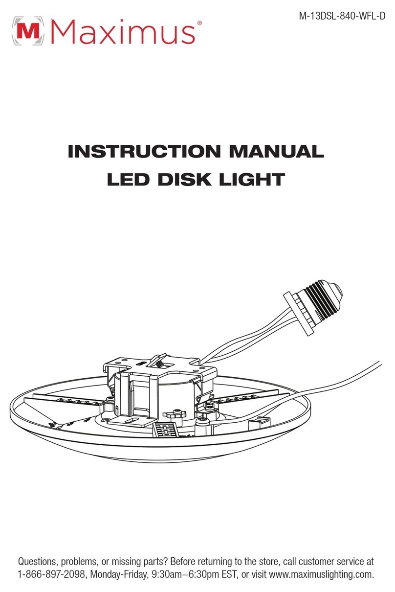 Maximus M-13DSL-840-WFL-D User manual