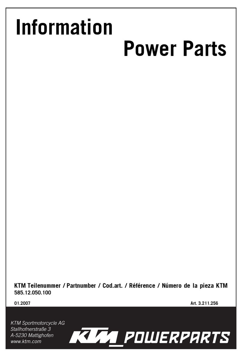 KTM Power Parts 3.211.256 manual