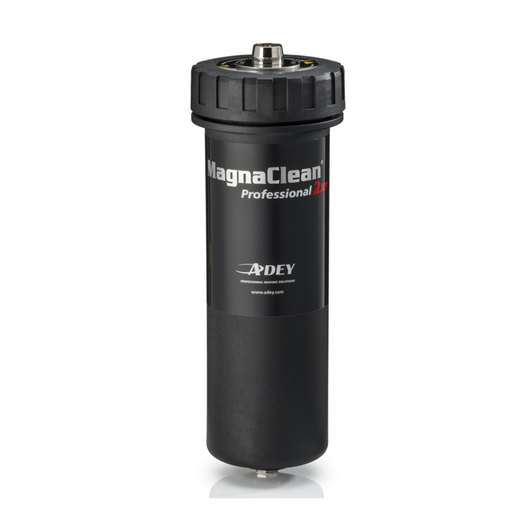 Adey MagnaClean Professional2XP User manual