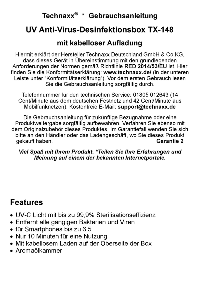Technaxx User Manual TX