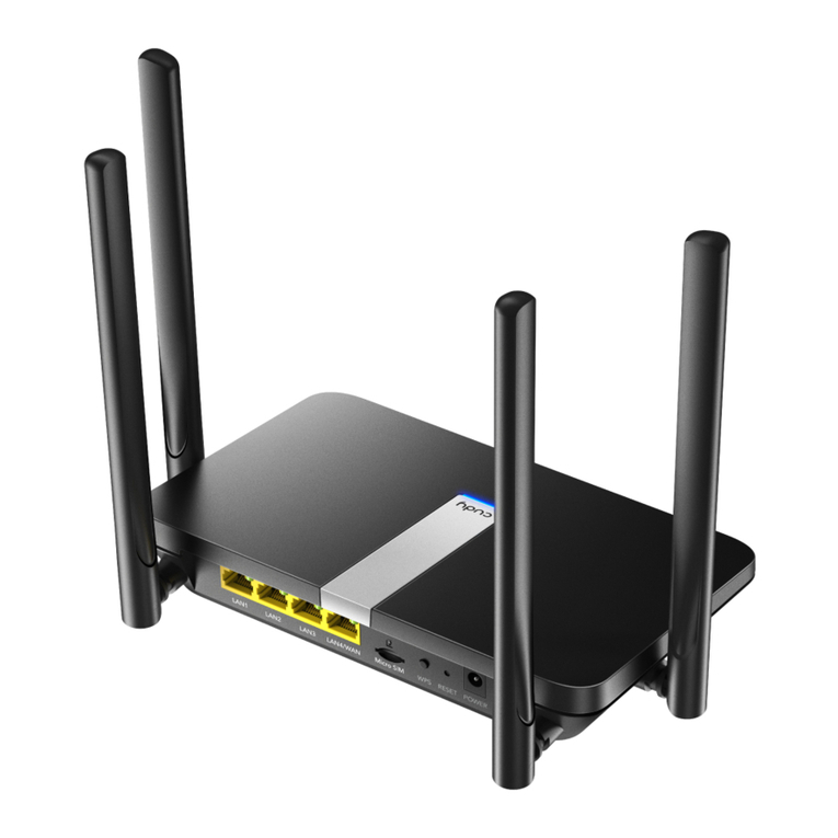 Cudy LT500 Quick installation guide