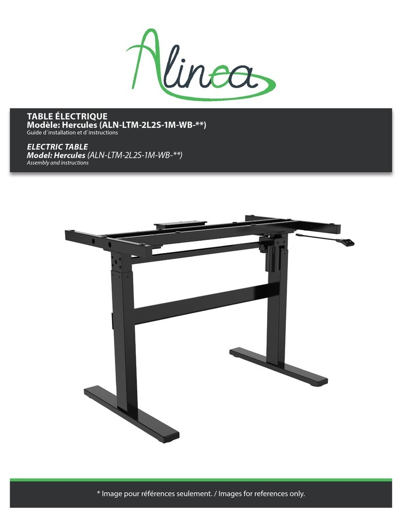 Alinea Hercules ALN-LTM-2L2S-1M-WB Series Assembly And Instructions Alinea Hercules ALN-LTM-2L2S-1M-WB Series Assembly And Instructions