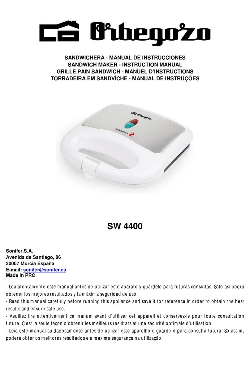 Orbegozo SW 4400 User manual