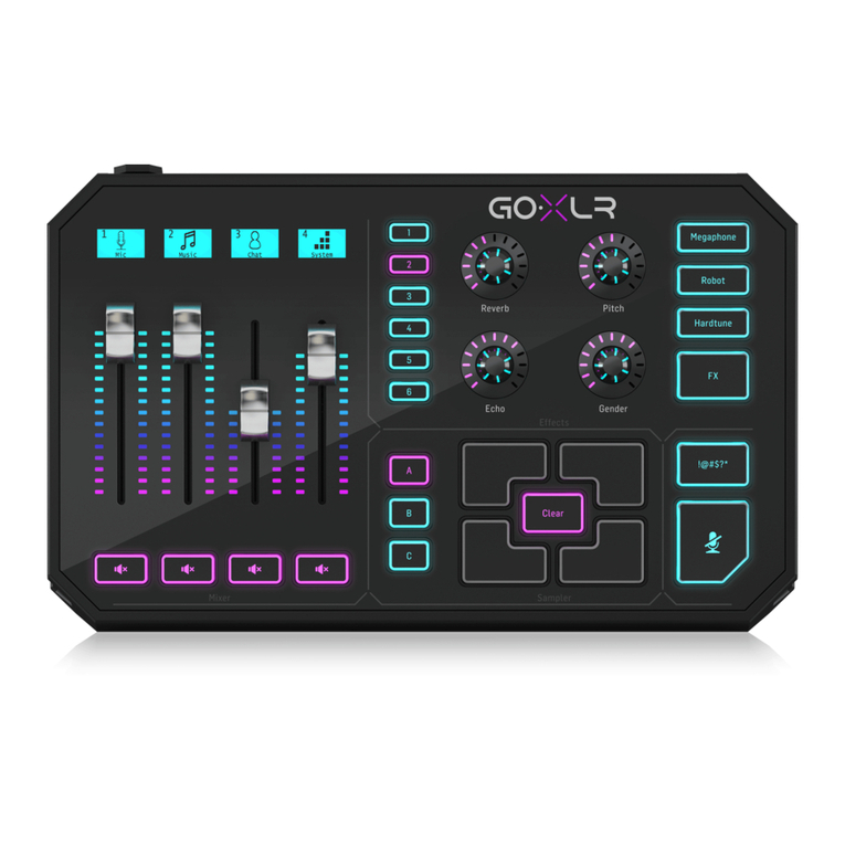 TC-Helicon GO XLR User manual