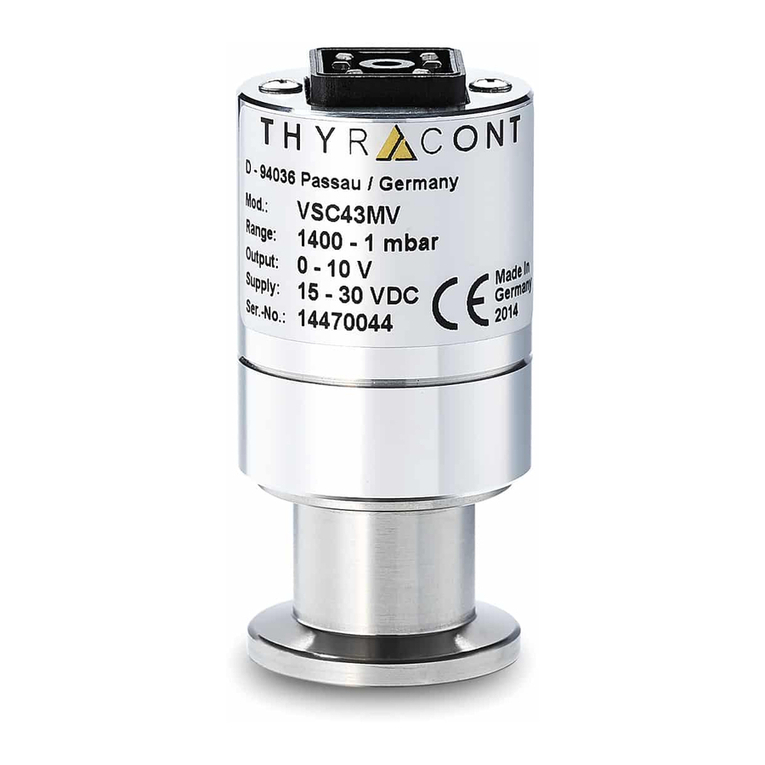 Thyracont VSC43MV operating instructions