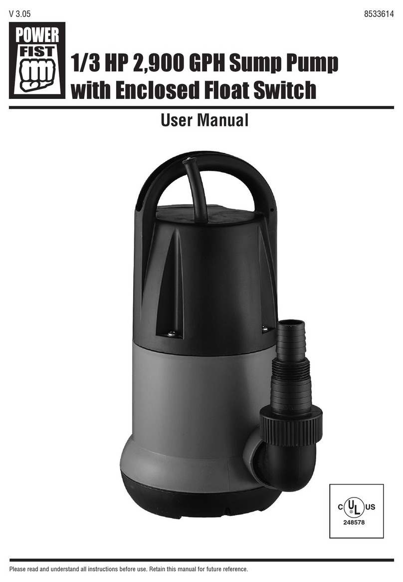 Power Fist 8533614 User manual
