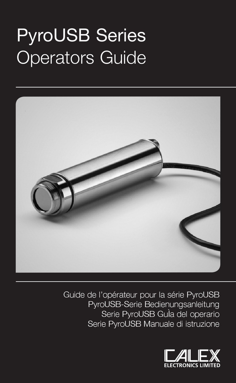 Calex PyroUSB Series Manual