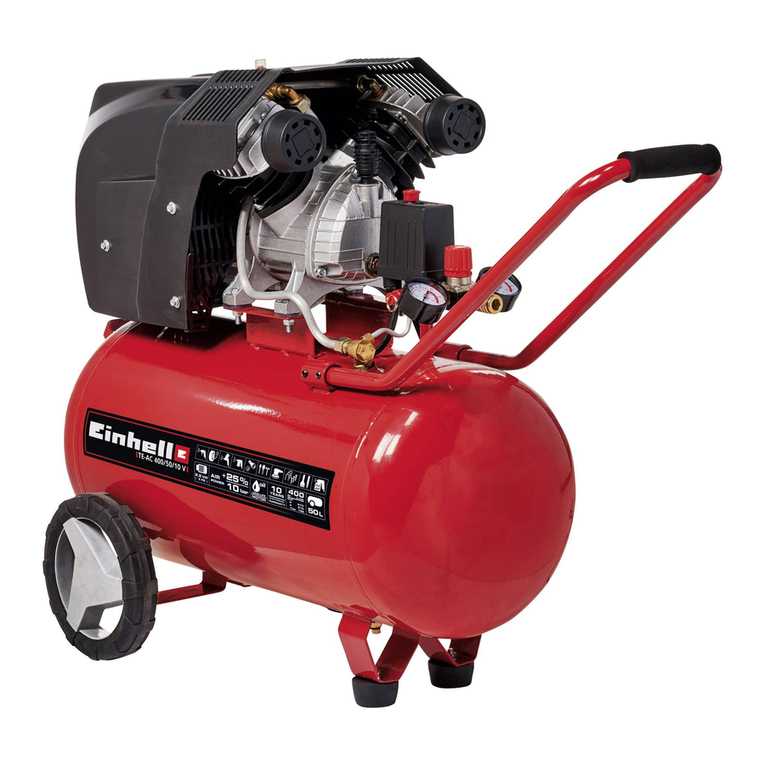 EINHELL TE-AC 400/50/10 V User manual EINHELL TE-AC 400/50/10 V User manual