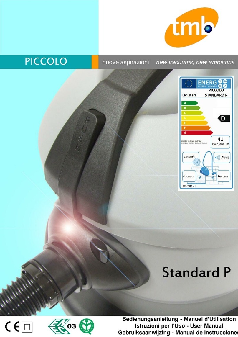 TMB PICCOLO Standard P user manual