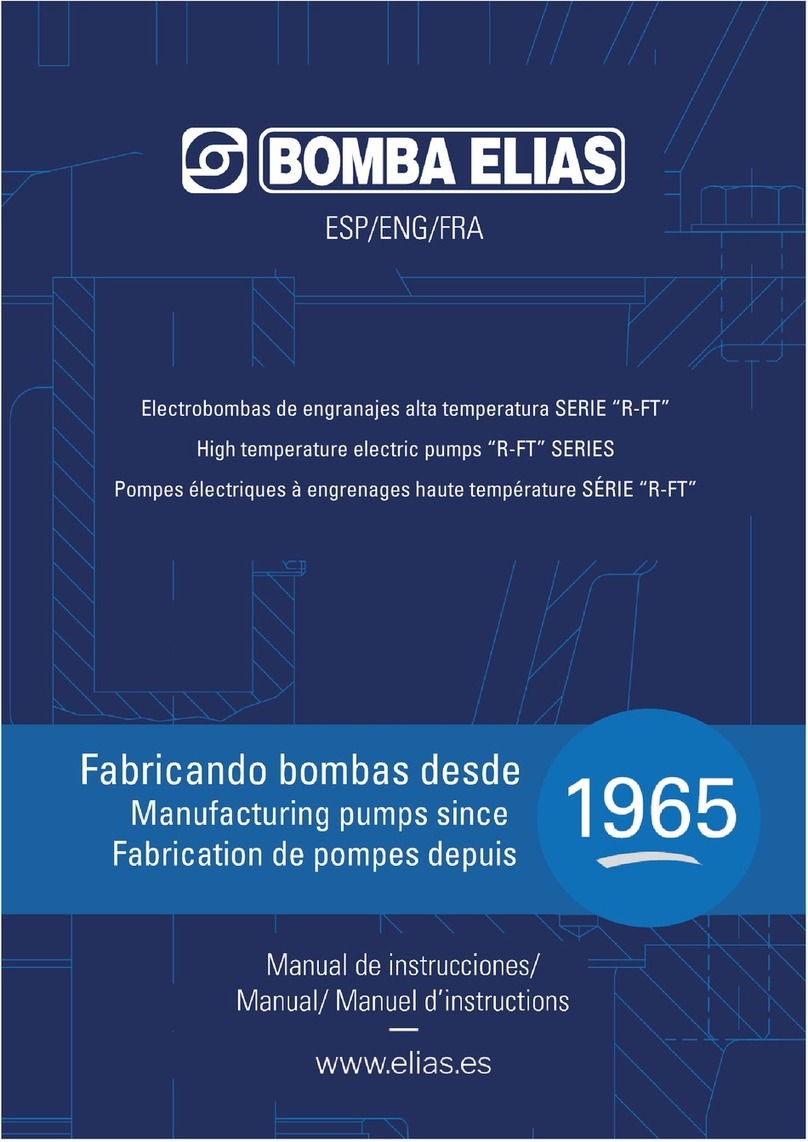 Bomba Elias R-FT Series manual