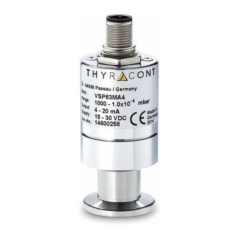 Thyracont VSP63MA4 User manual