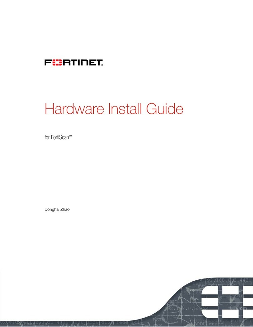 Fortinet FortiScan-1000C install guide