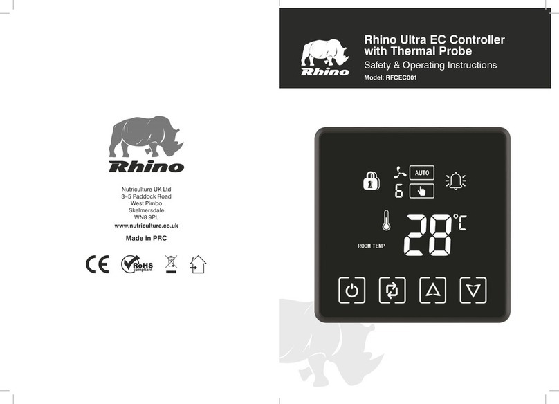RHINO RFCEC001 Quick start guide