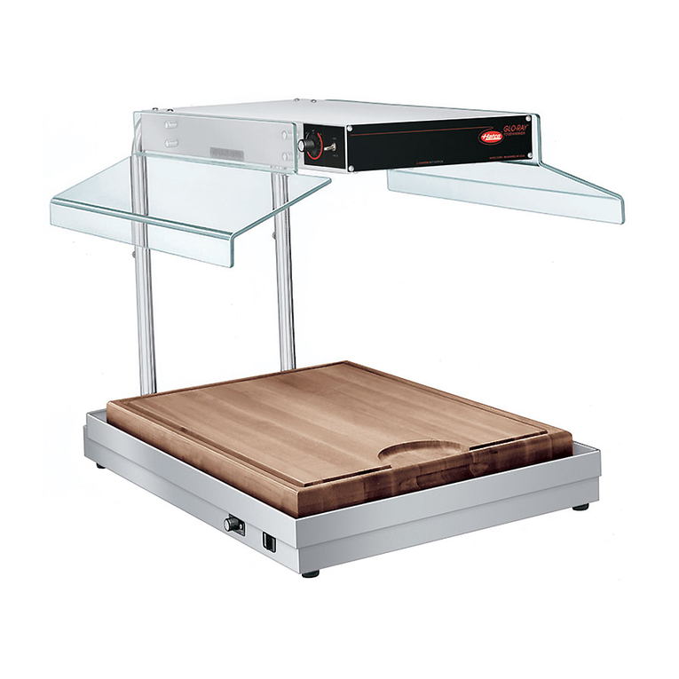 Hatco Glo-Ray GRCSCL Series Installation and operating manual