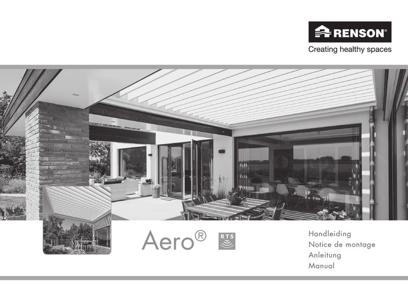 Renson Aero User manual Renson Aero User manual