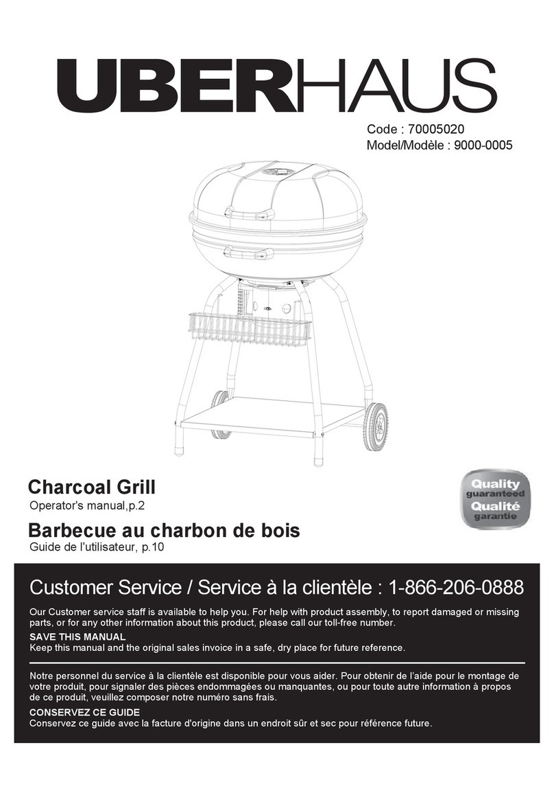 Uberhaus 9000-0005 Operator's manual