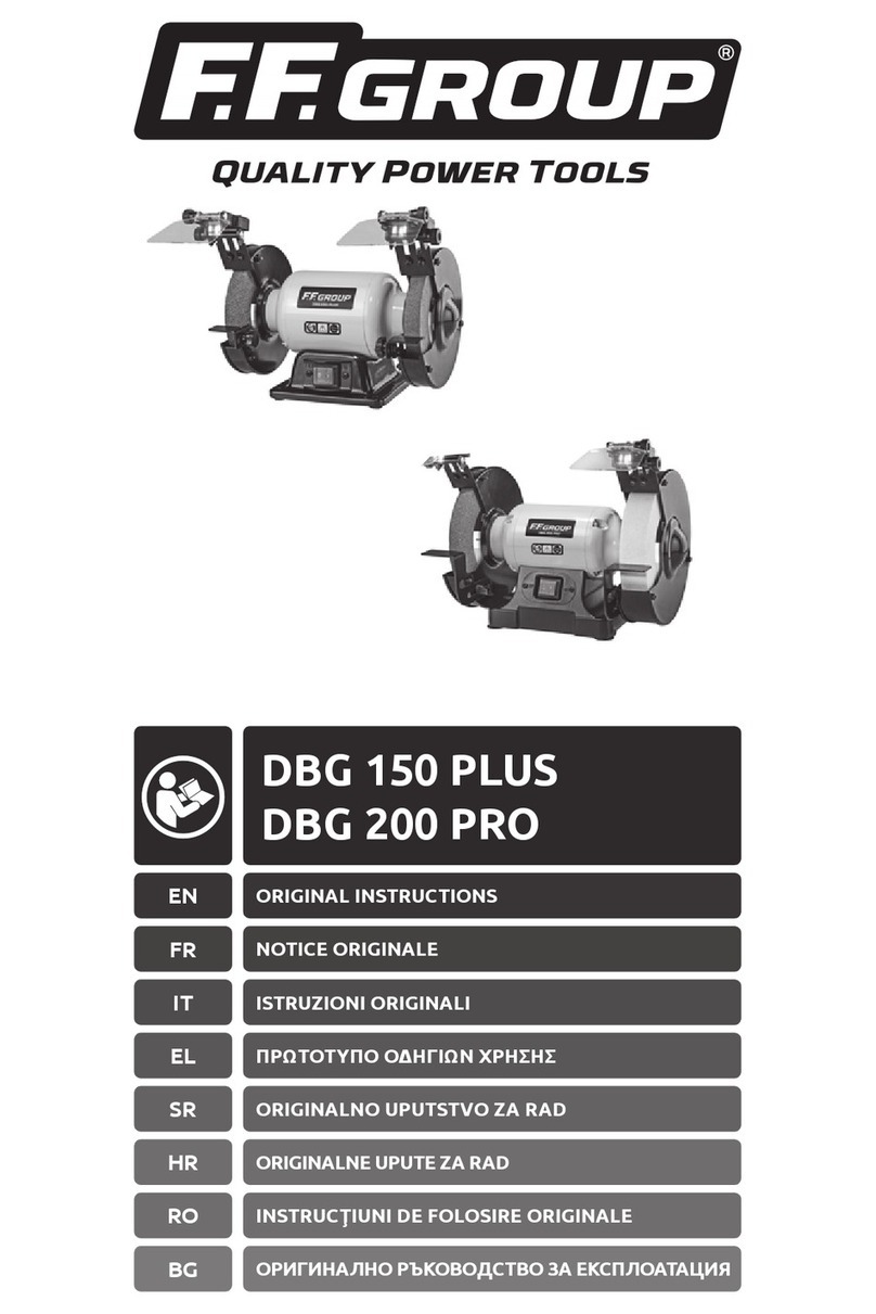 F.F. Group DBG 150 PLUS User manual
