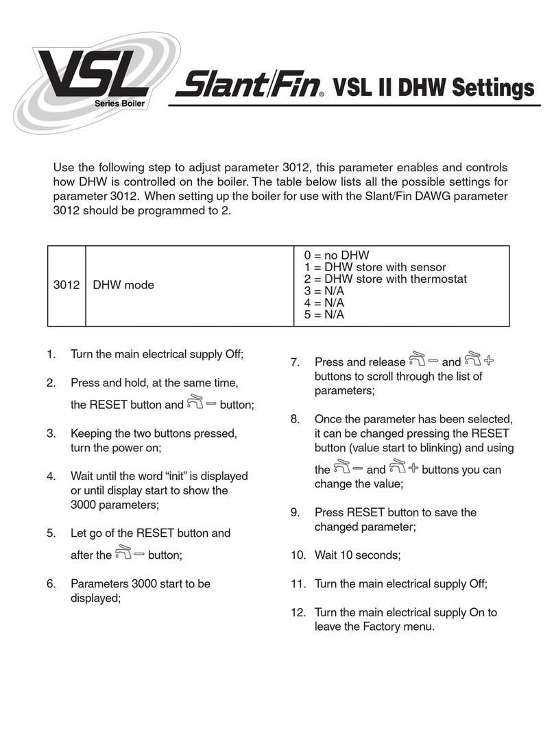 Slant/Fin VSL Series manual