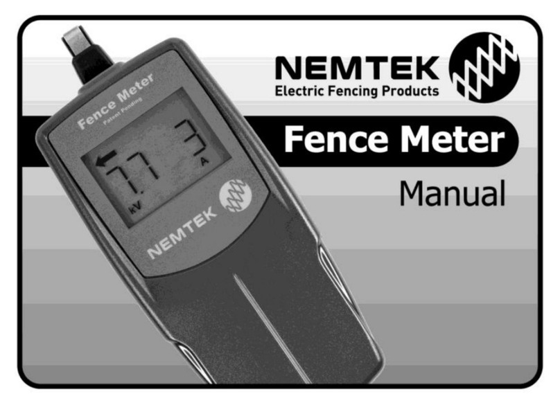 Nemtek Fence Meter manual