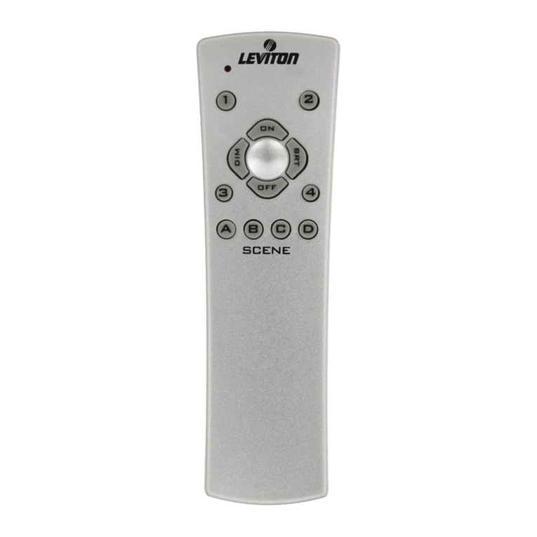 Leviton VIZIA RF + instructions