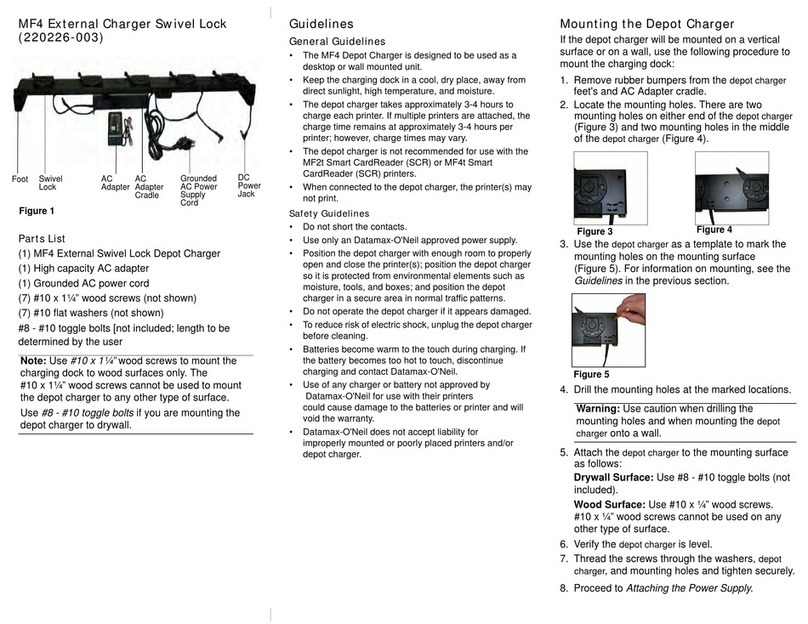 Datamax MICROFLASH 4T manual