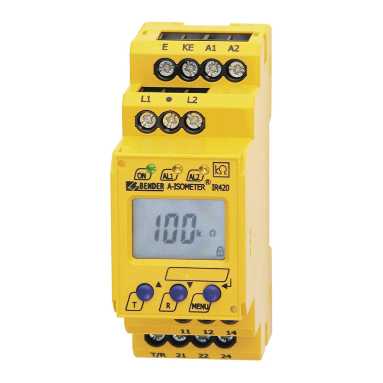 Bender Isometer IR420-D4 User manual