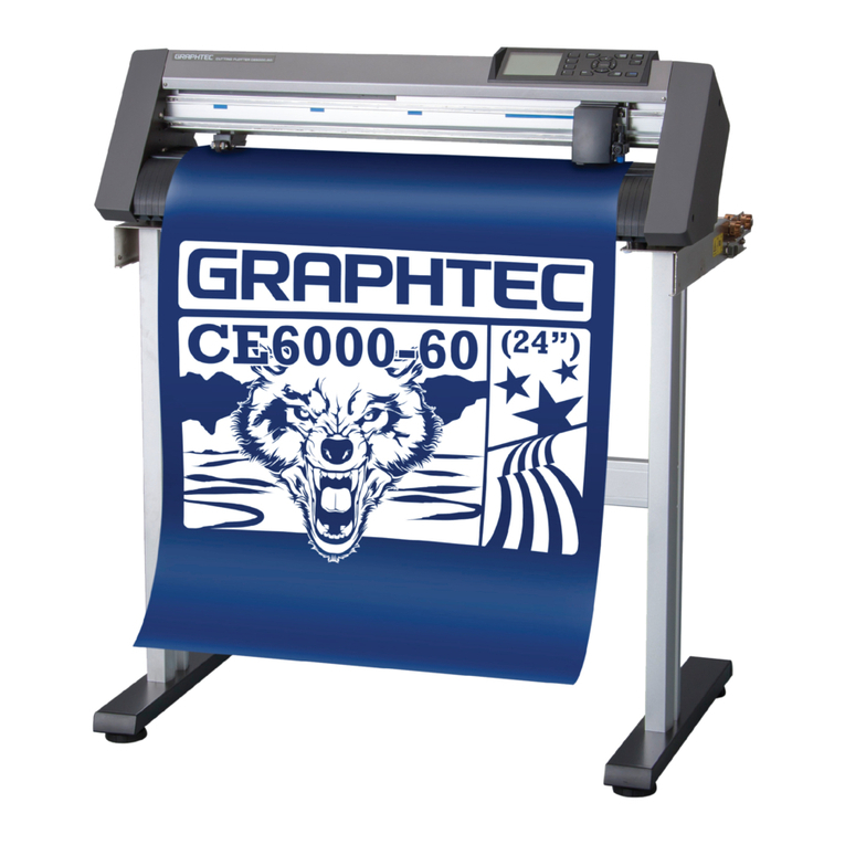 GRAPHTEC CE6000 SERIES Operating and safety instructions