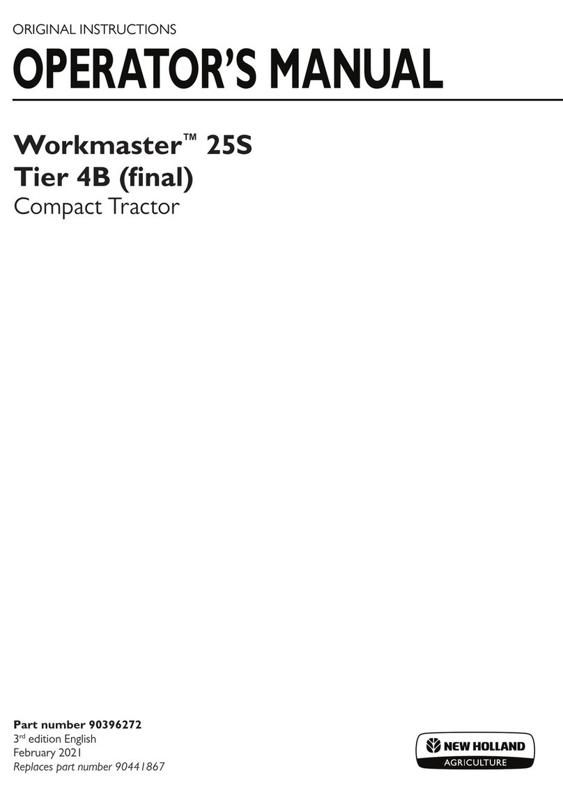New Holland Workmaster 25S Operator's manual