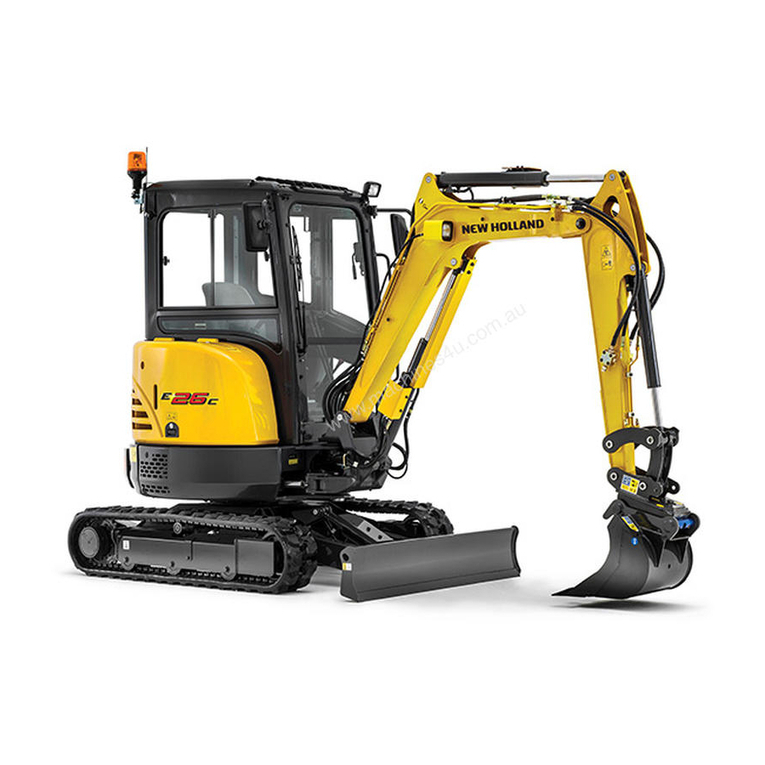 New Holland E26C User manual