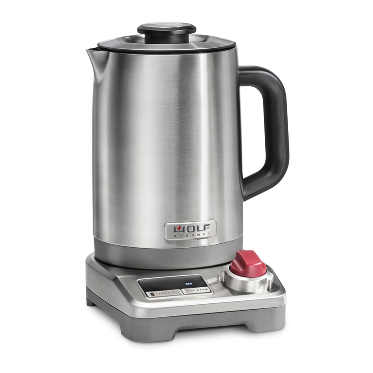 Wolf Gourmet WGKT100S Use & care guide