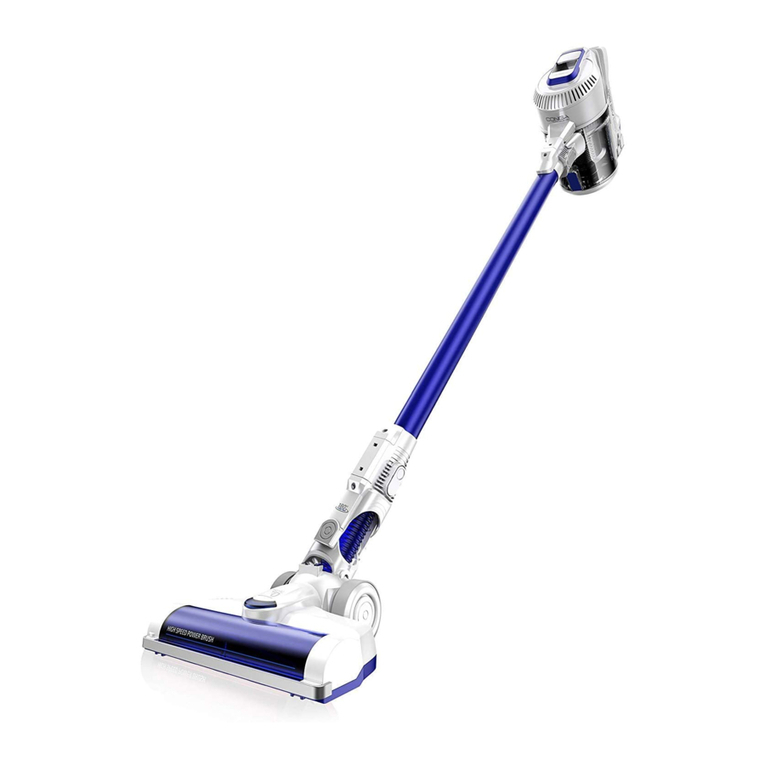 CONGA THUNDERBRUSH 650 instruction manual