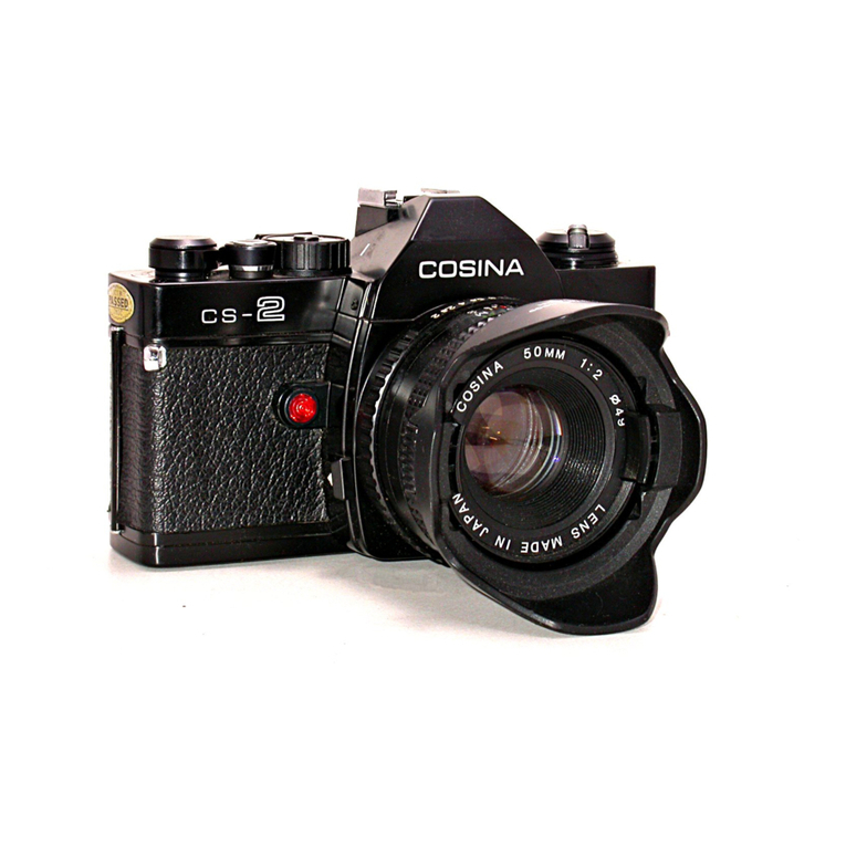 Cosina CS-2 Installation and operation manual