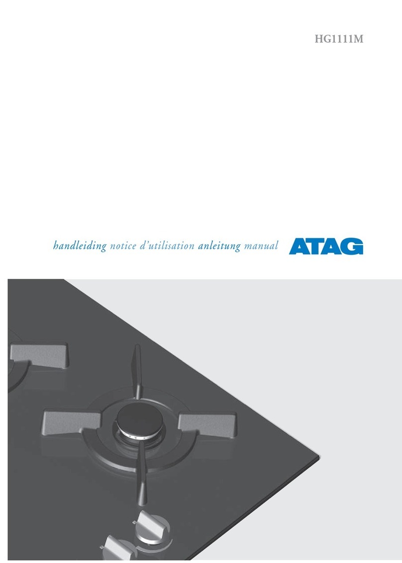 Atag HG1111M User manual