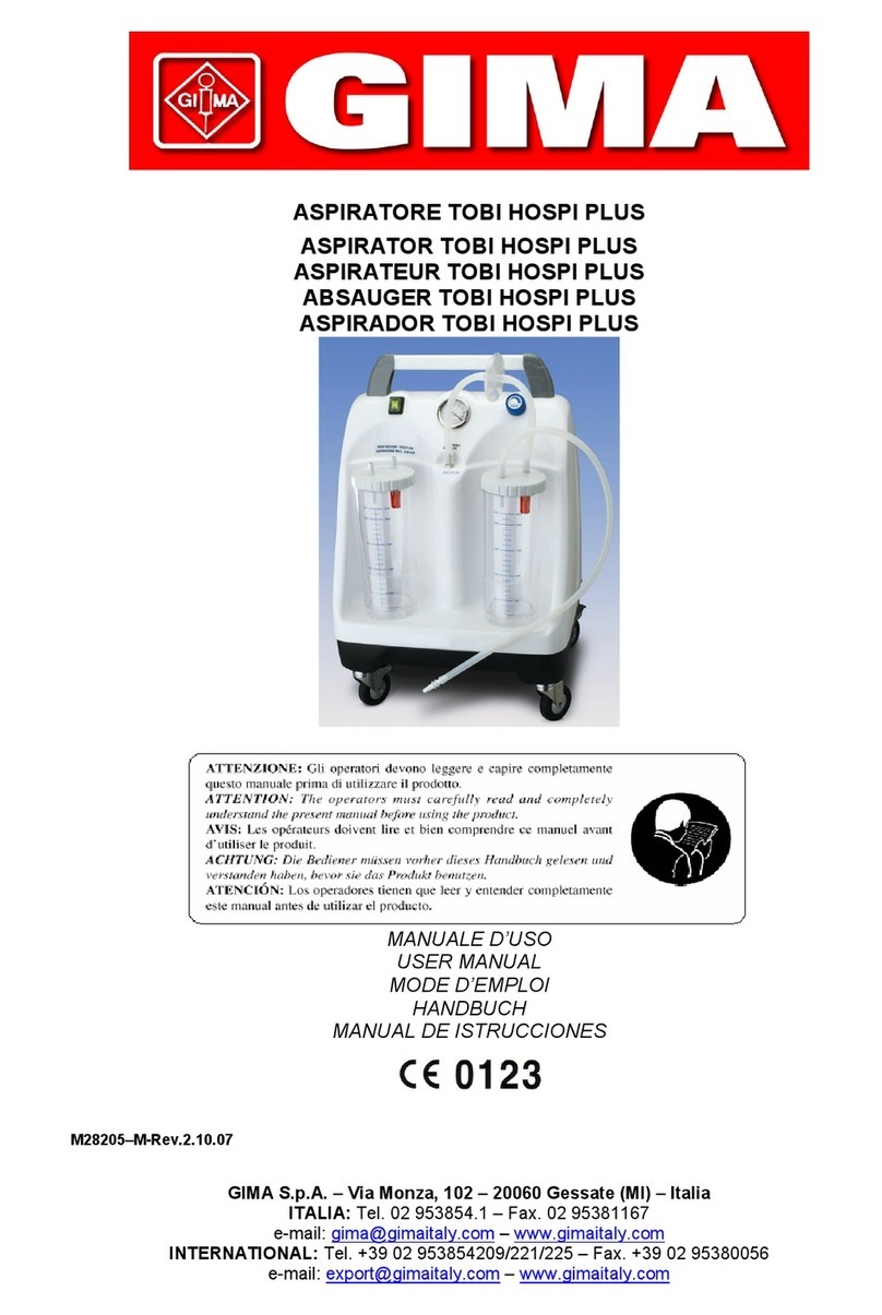 Gima Tobi Hospi Plus User manual