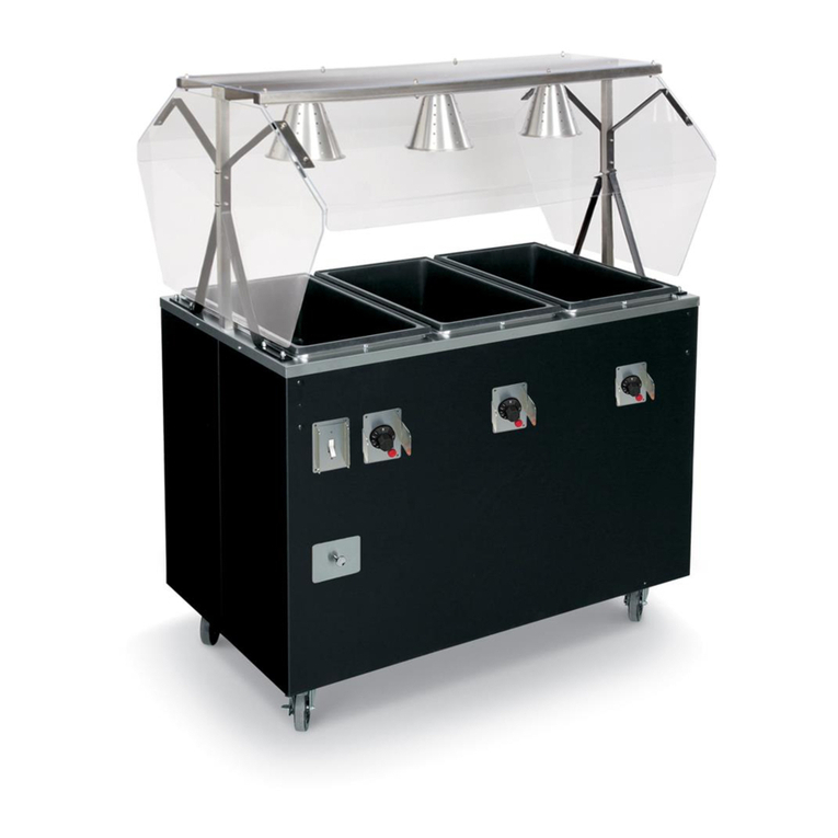 Vollrath Affordable Portable T38707 User manual
