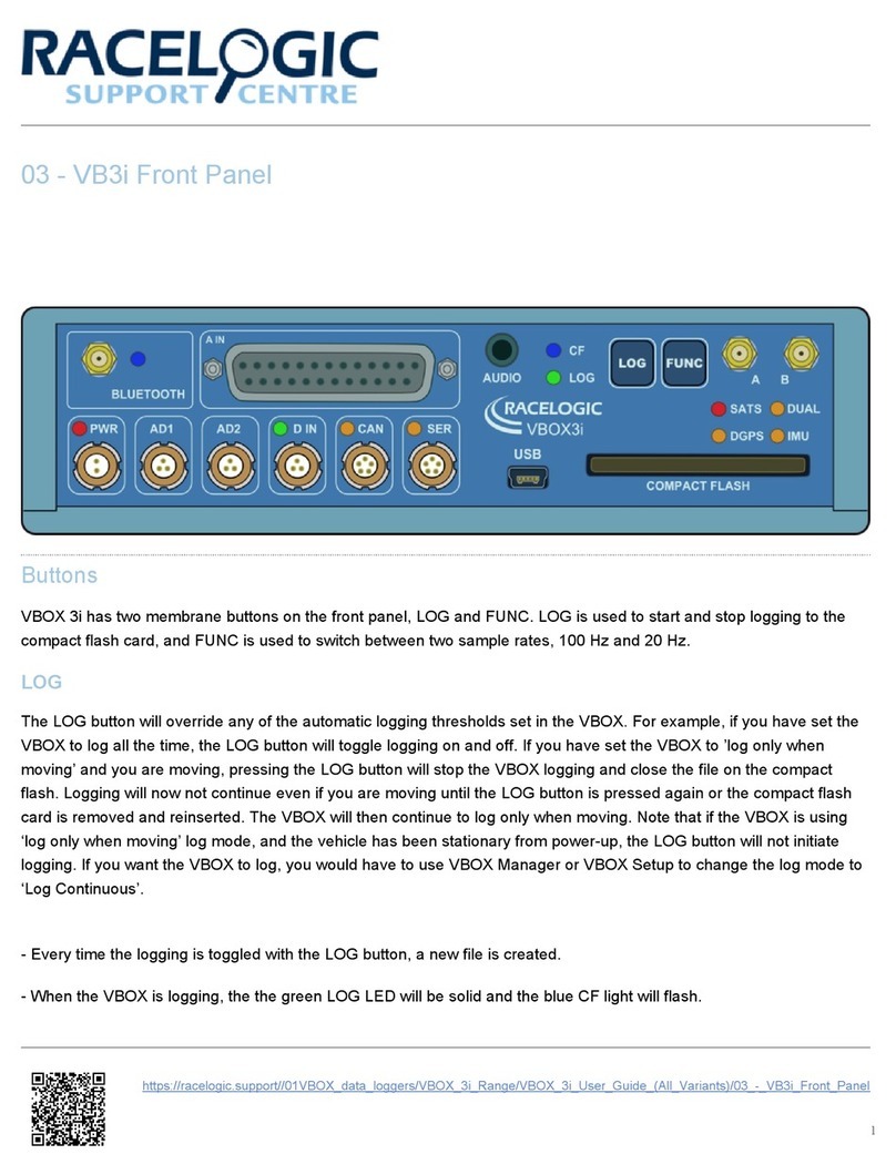 Racelogic VBOX 3i manual