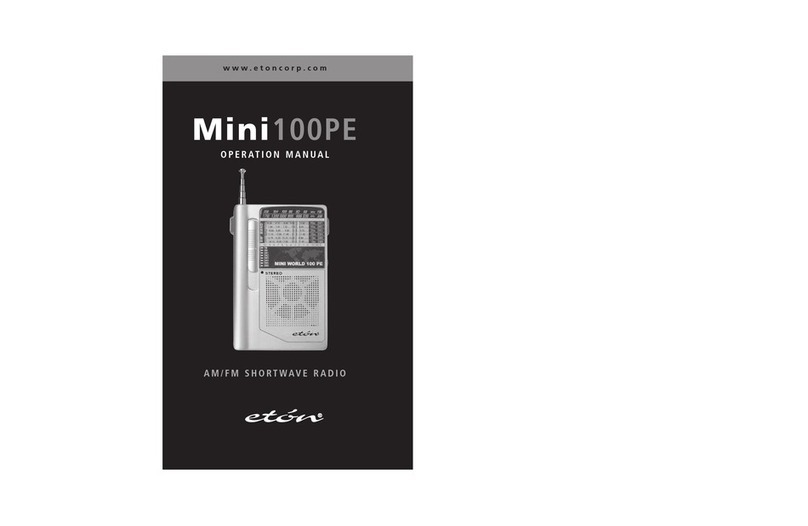 Eton Mini100PE User manual