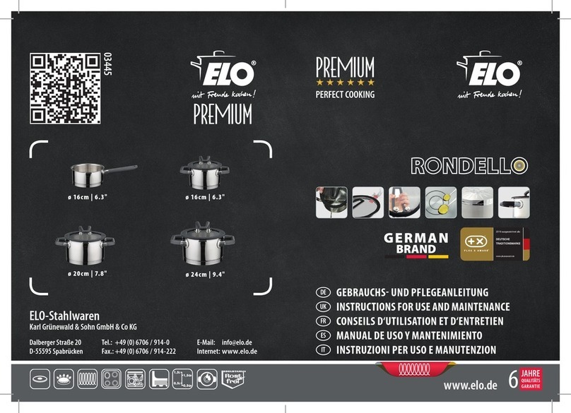 Elo TouchSystems Rondello Instructions for use and maintenance
