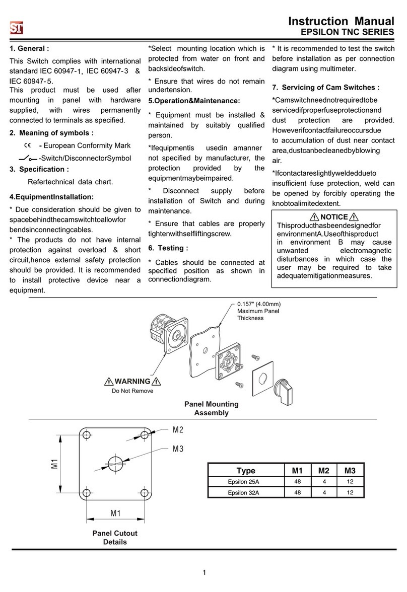 ST EPSILON TNC Series instruction manual