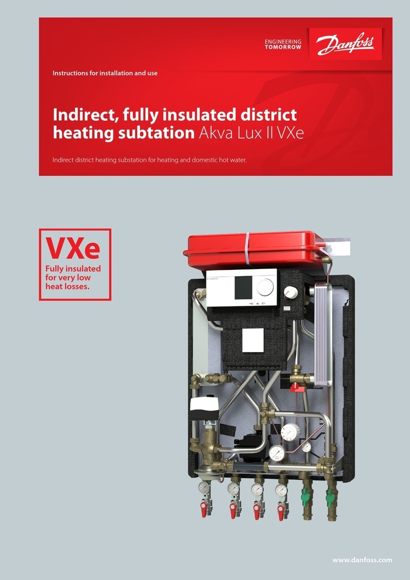 Danfoss Akva Lux II VXe User manual