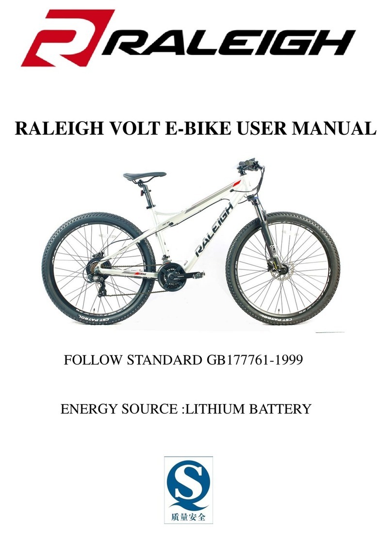 Raleigh VOLT User manual