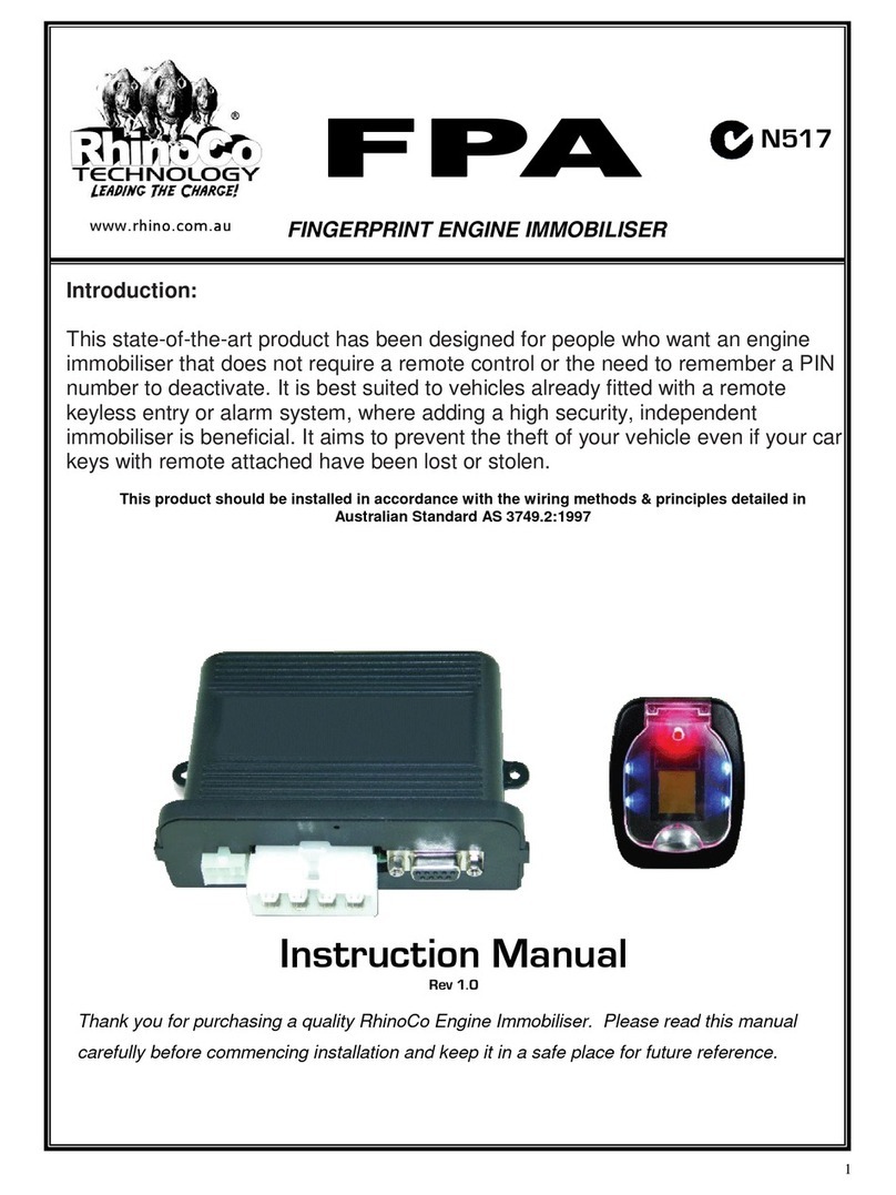 RHINO FPA User manual RHINO FPA User manual